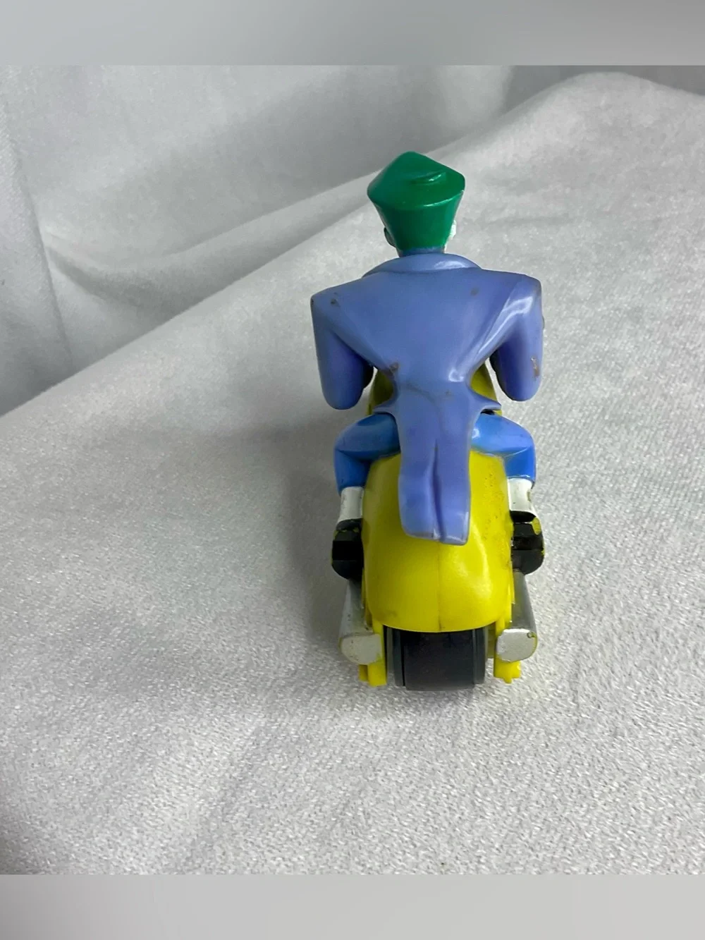 Vintage 2000 Burger King Kids Meal Toy Joker Batman Motorcycle Purple Green